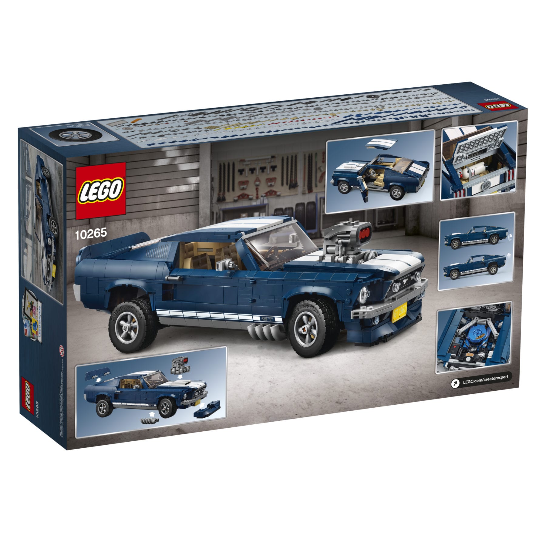 1960s customizable LEGO Ford Mustang