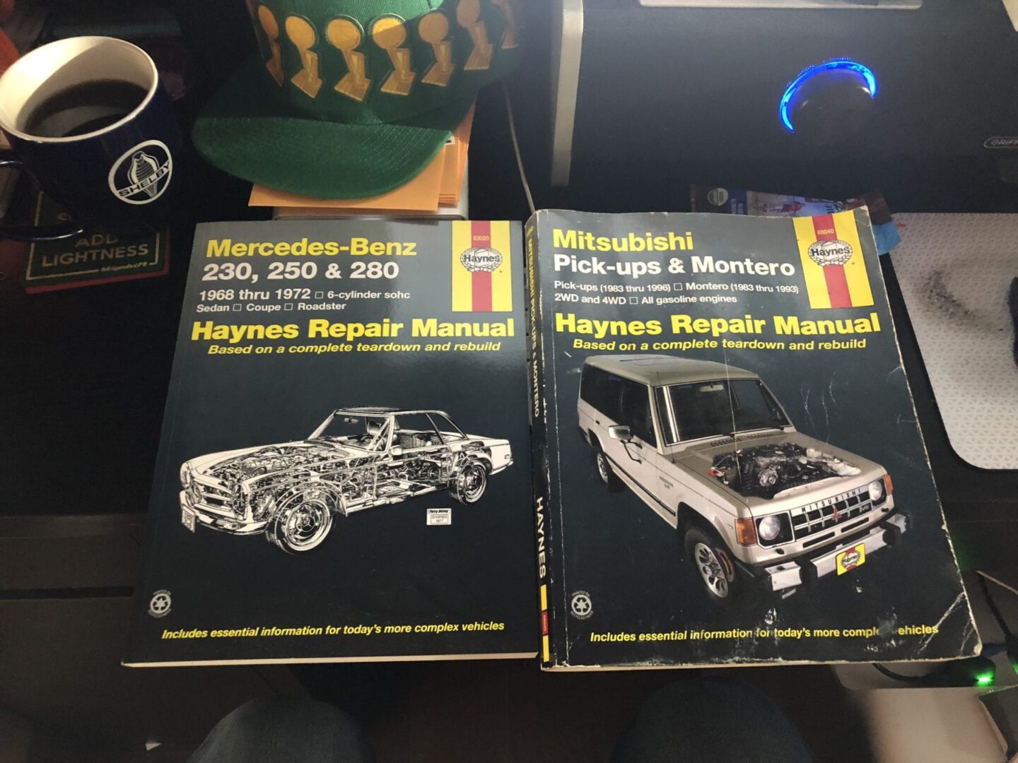 Mercedes-Benz and Mitsubishi Haynes Manuals