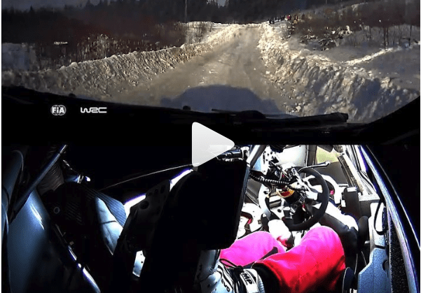 Rally Sweden In Car