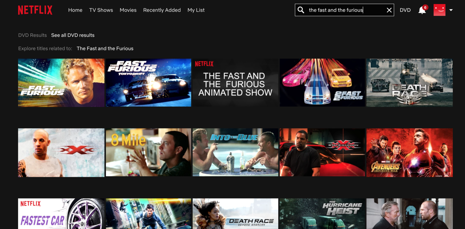 The Fast and the Furious animated show on Netflix