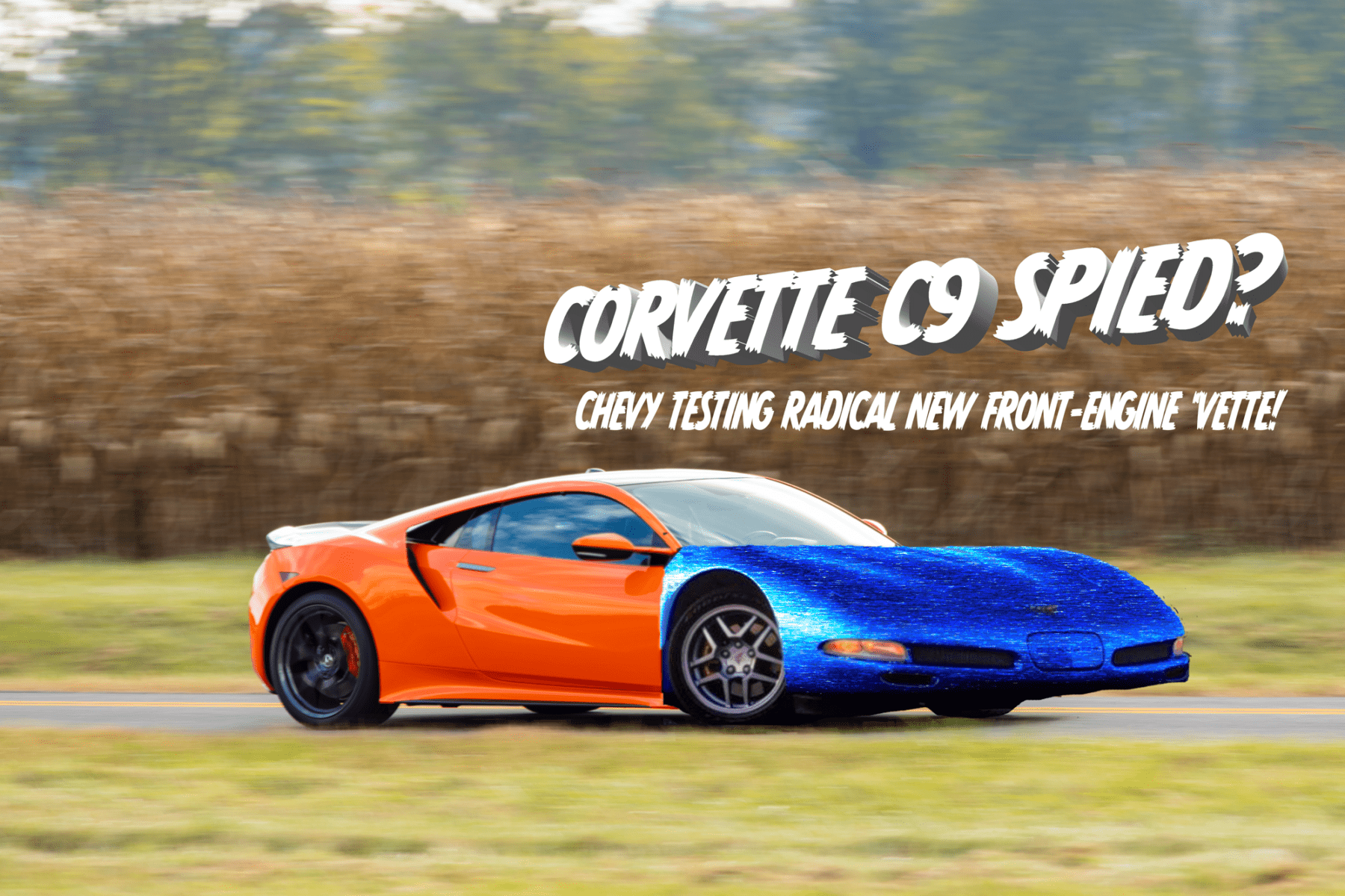 BREAKING: Chevrolet spied testing new C9 Corvette! | Hooniverse