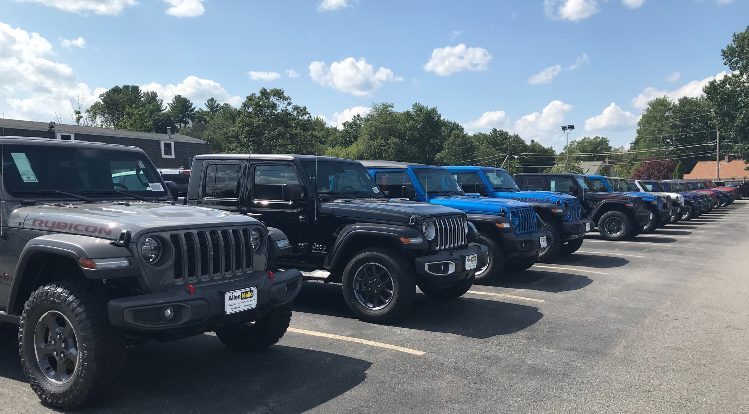jeep dealer lot
