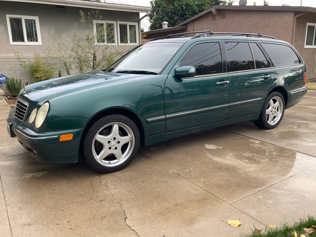 W210 wagon for sale in green