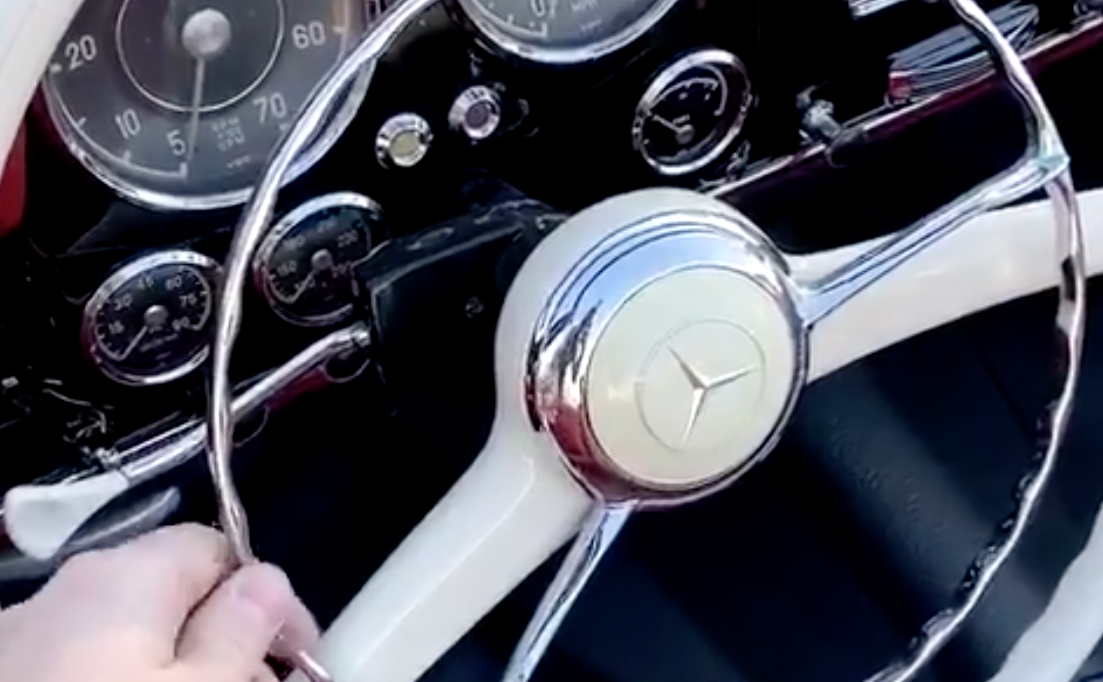SL Mercedes Steering Wheel