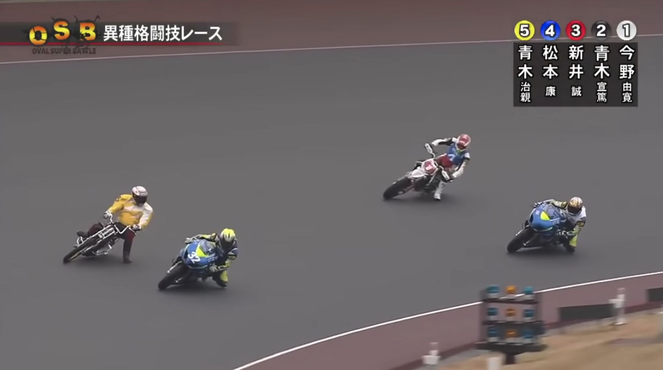 japanese oval super battle racing