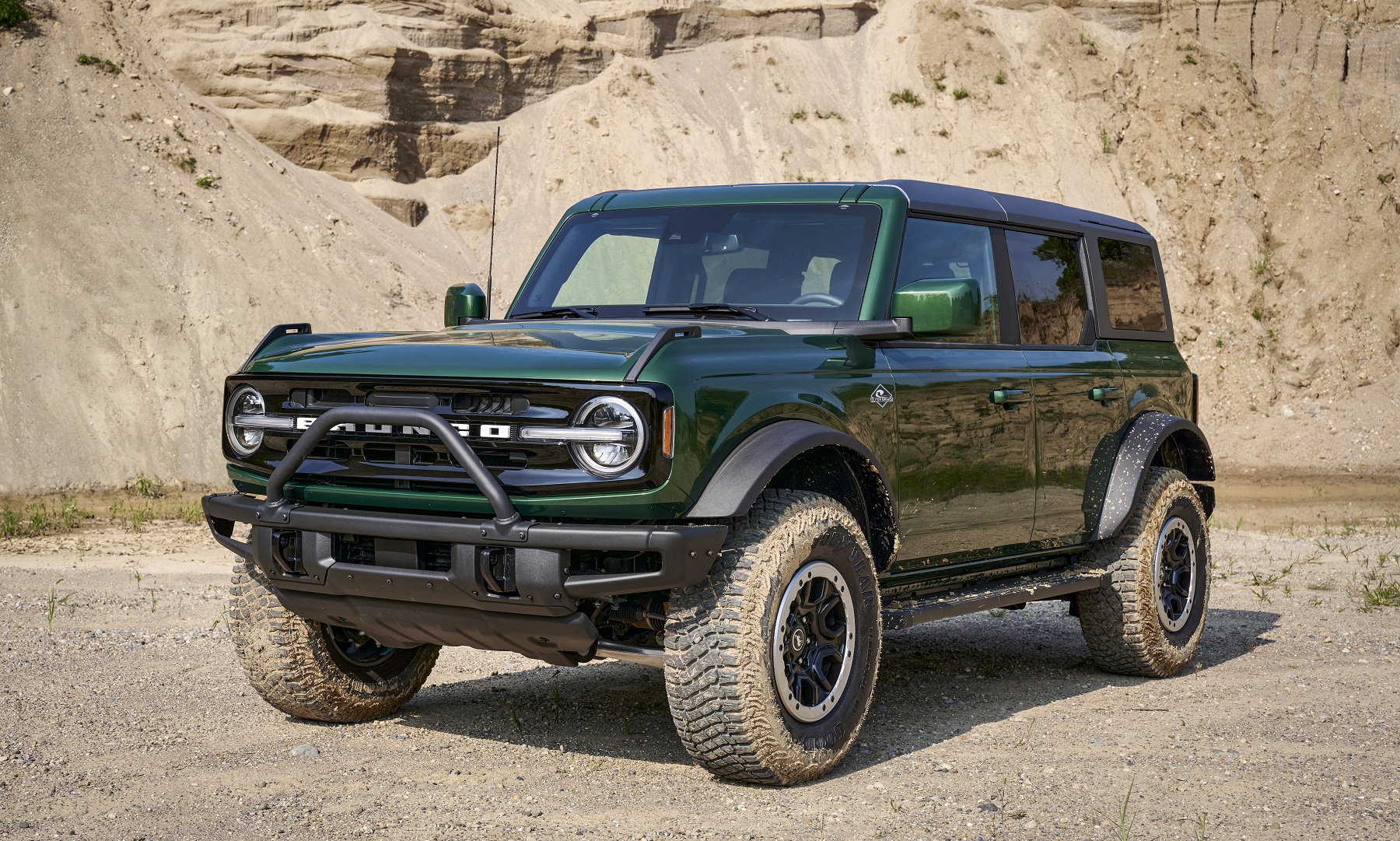 ford bronco green