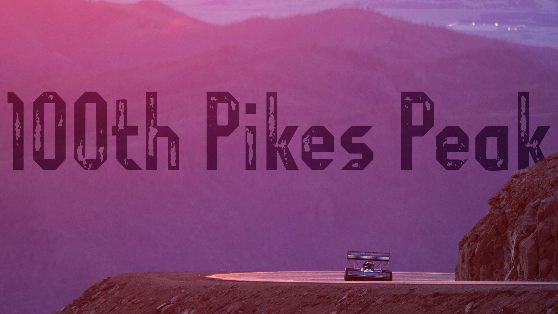 100th running of pikes peak sunrise on the hill