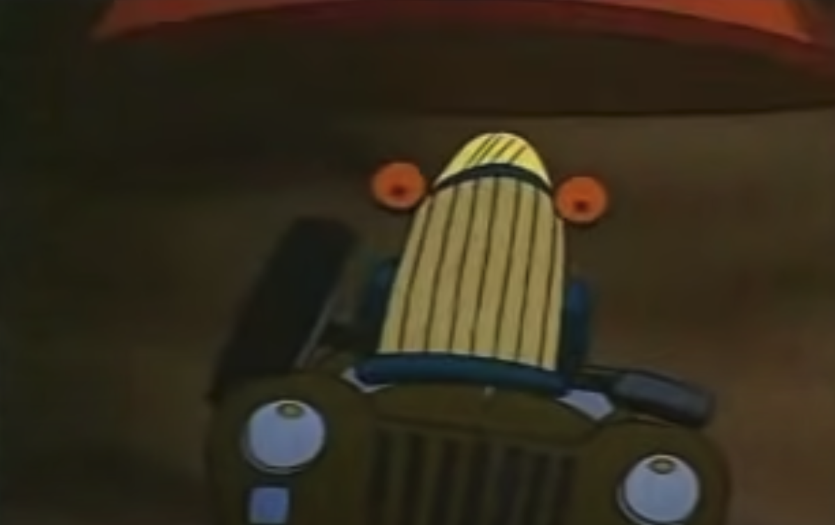 junkyard scene from the movie the Brave Little Toaster