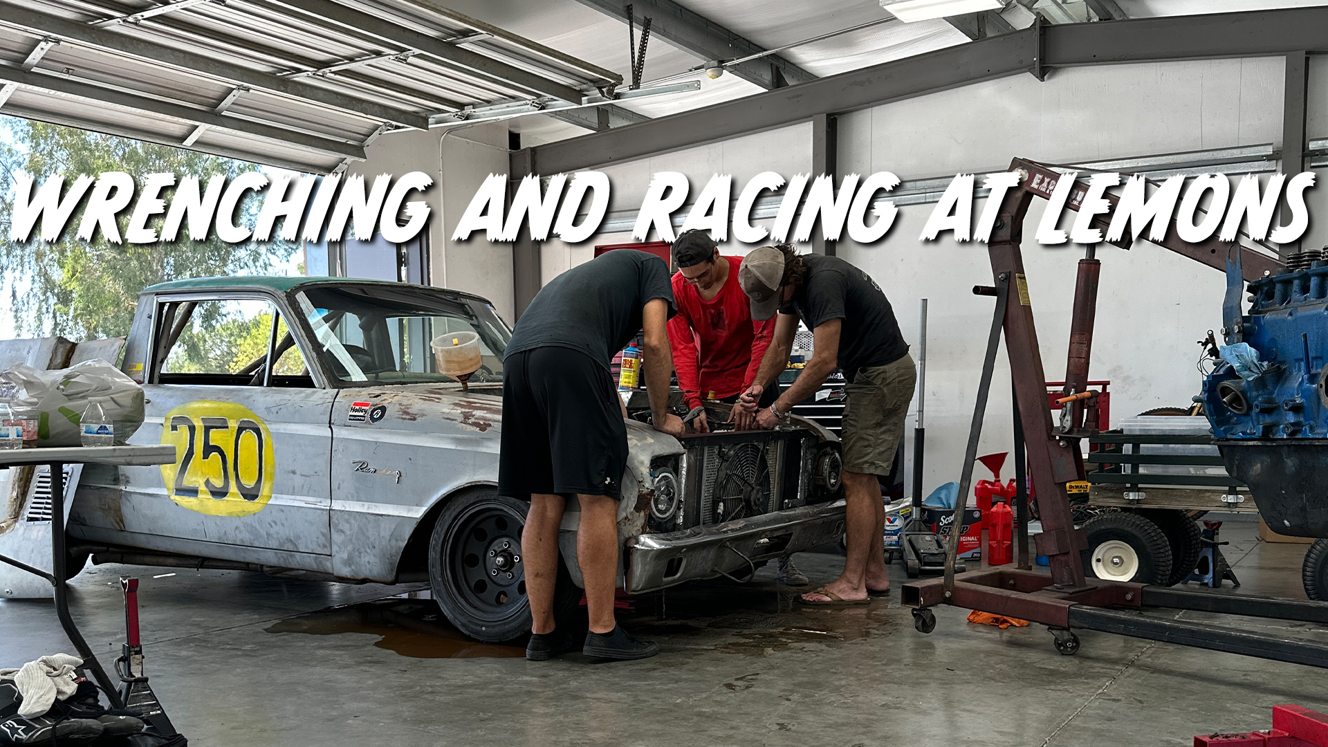Old Ford Ranchero makes for an entertaining weekend at Lemons