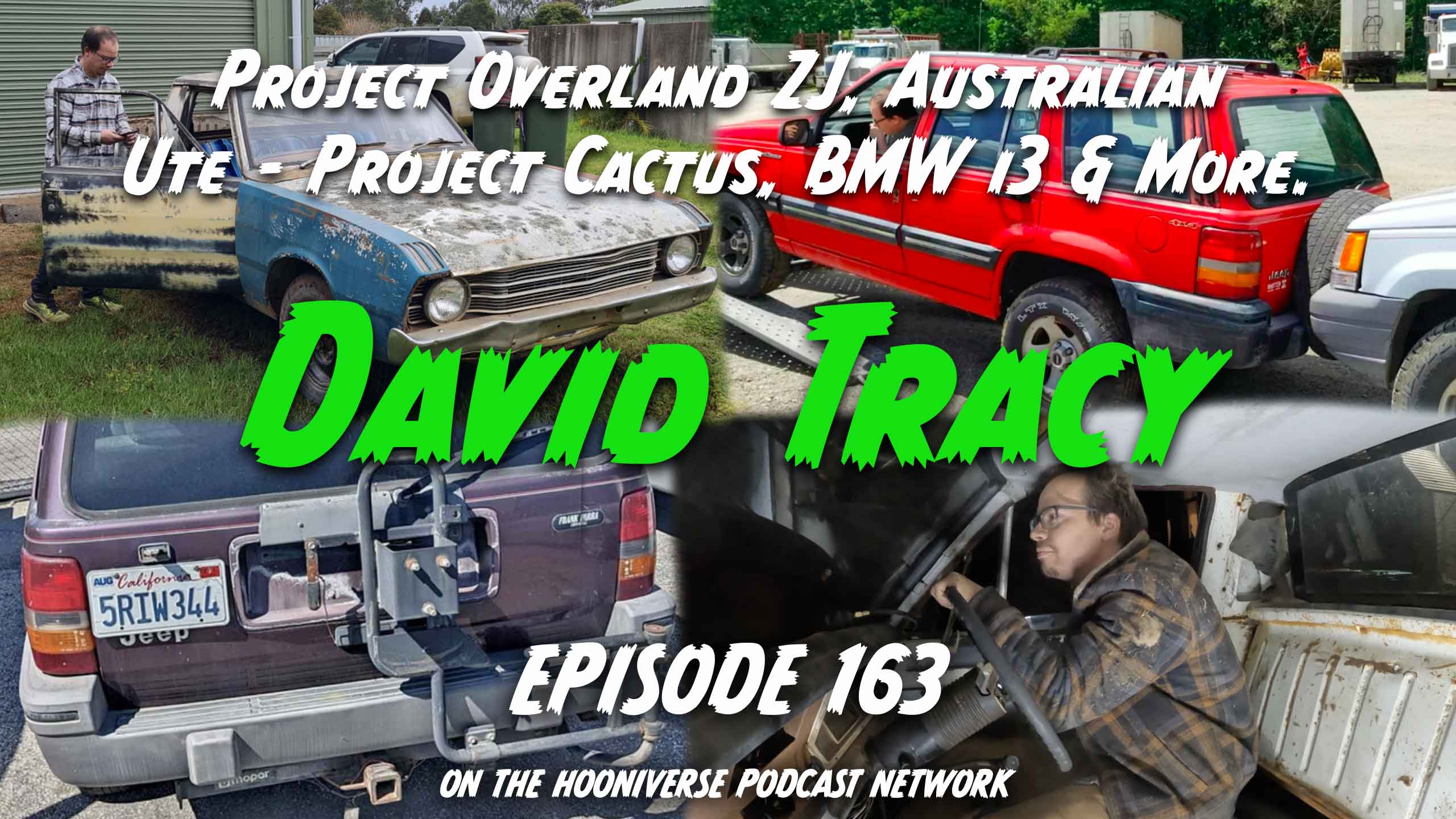 David-Tracy-Australian-Ute-Overland-ZJ-Grand-Cherokee-Rear-tire-carrier-Off-The-road-Again-Podcast-Episode-163