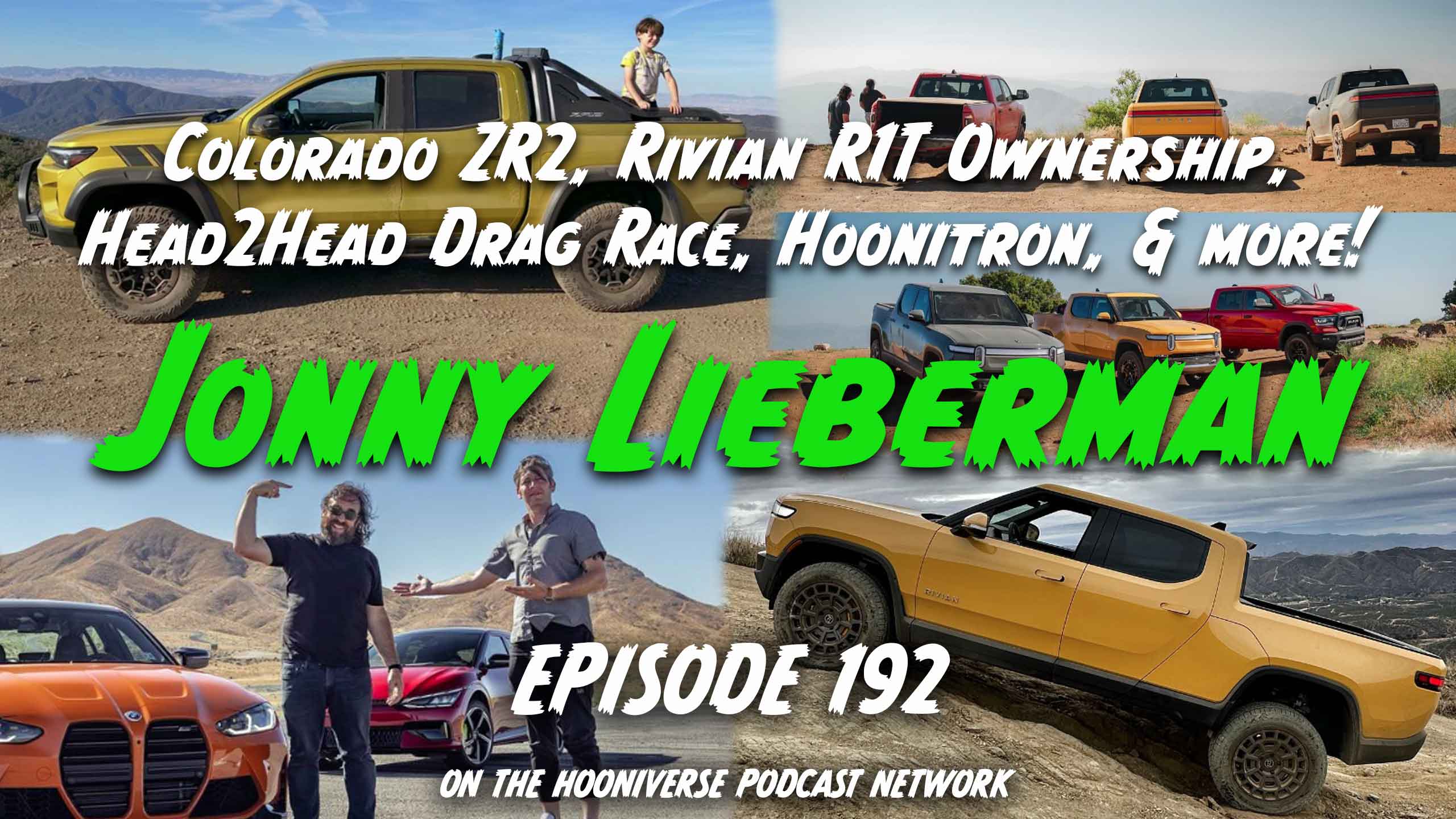 Jonny-Lieberman-Head2Head-Drag-Race-Rivian-R1T-Off-The-Road-Again-Episode-192