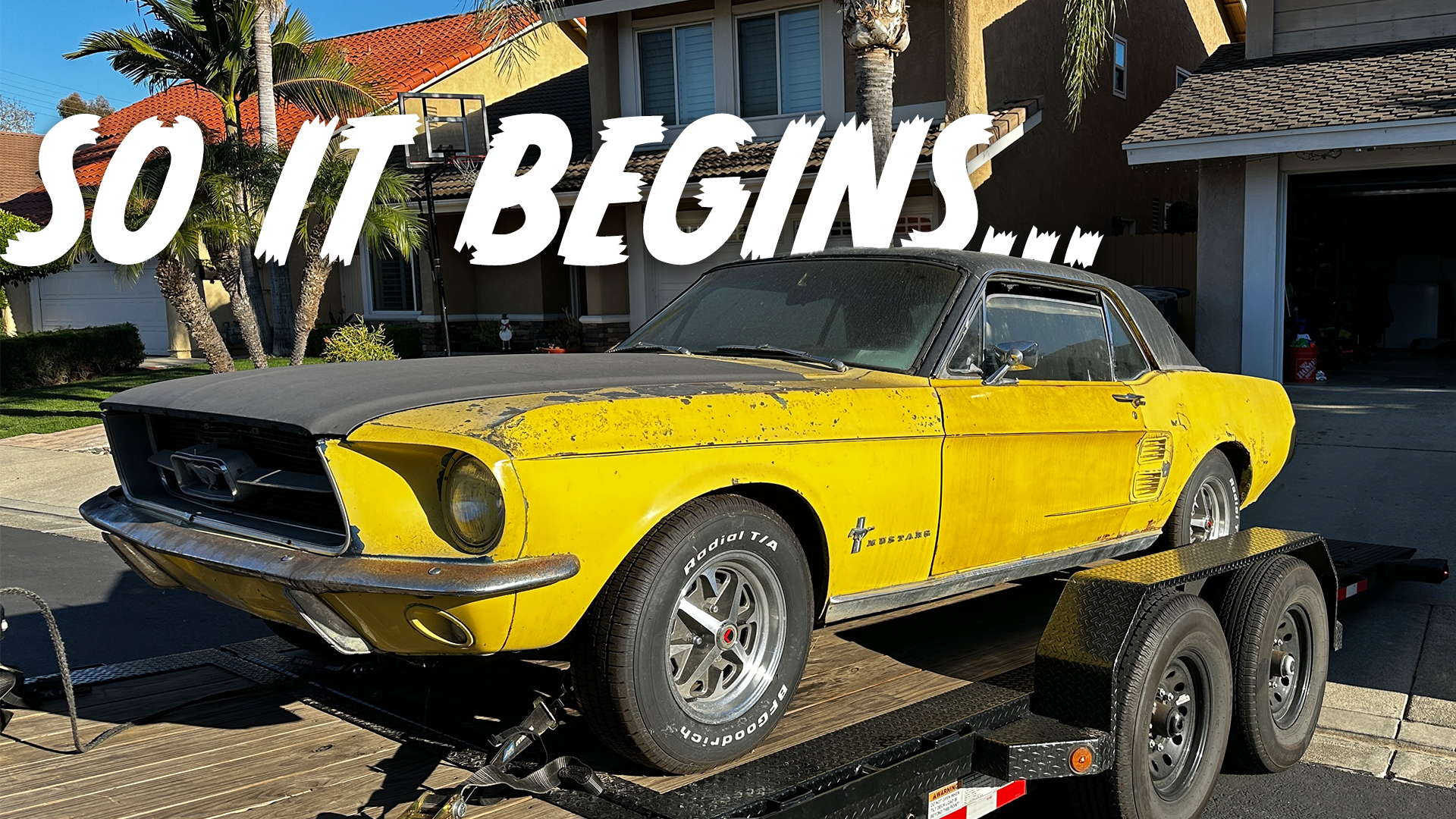1967 ford mustang hooniverse project car